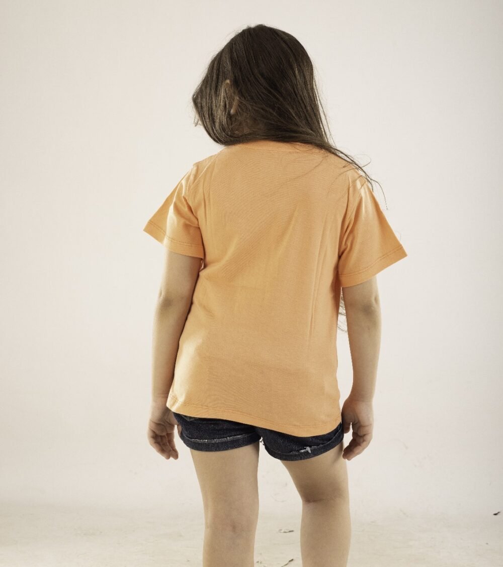 T-shirt Salmon Girl Print - Image 2