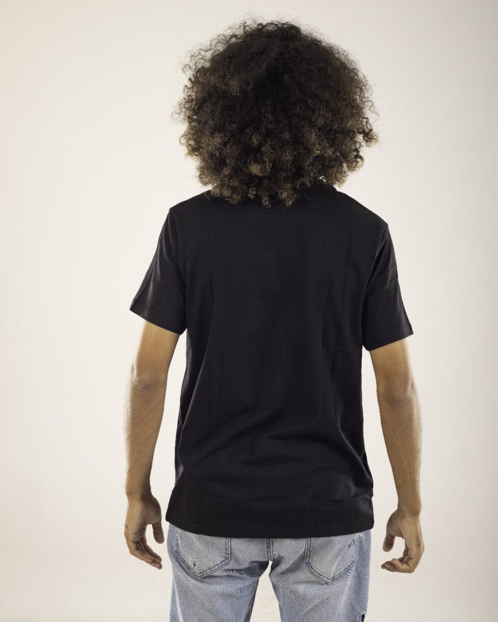 Regular T-shirts Black Classic Men - Image 2