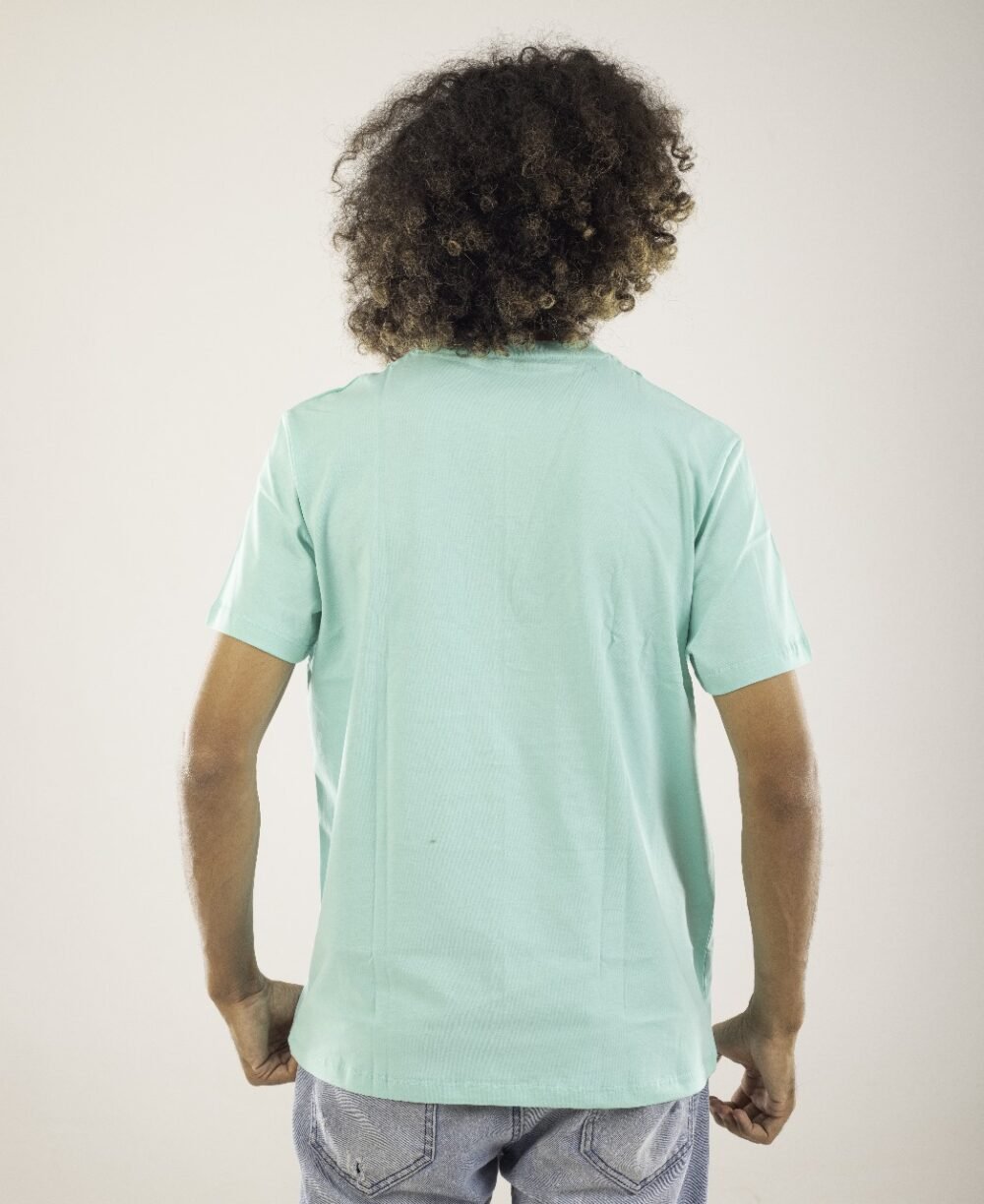 Regular print T-shirt Pistach Men - Image 2